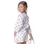 Short Algodão Laços Puffer Estampa Mini Laços Pituchinhus