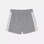 Short Algodão Xadrez Renda Bordados Pituchinhus