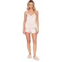 Short Doll Feminino em Satinê com Renda Classy Lua Luá
