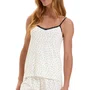 Short Doll Off Preto Poas Rendinha Cor Com Amor