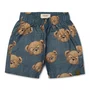 Short Impermeavel Teddy Xadrez Dame