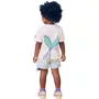 Short Jeans Ariel Calda De Sereia Paete Momi