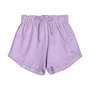 Short Moletom Comfy Coraçãozinho Lilas Momi