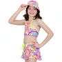Short Saia Amanda Oceano Camuflado Siri Kids