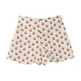 Short Saia Cereja Branco Farm Futura