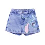 Short Saia Jeans Com Estampa Stitch Anime
