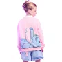 Short Saia Jeans Com Estampa Stitch Anime