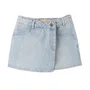 Short Saia Jeans Transpassado Farm Futura