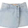 Short Saia Jeans Transpassado Farm Futura