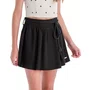 Short Saia Linho Preto Vanilla