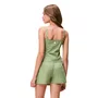 Short Saia Listras Verde e Branco Authoria