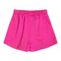 Short Saia Moletom Rosa Pink Berry Strass Momi