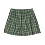 Short Saia Xadrez Green Verde Authoria