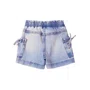 Shorts Saia Jeans Cargo Fashion Anime