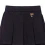 Shorts Saia Sarja Com Pregas Preto Anime