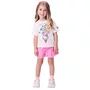 Shorts Sarja Rosa Cherry Momi