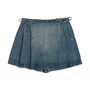 Shorts Saia Jeans com Laços Authoria