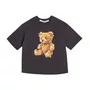T-shirt Urso Pixel Grafite Escuro Authoria