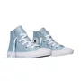 Tênis Cano Alto Azul Brilhante All Star