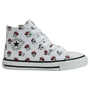 Tenis Cano Alto Baby Branco Minnie All Star