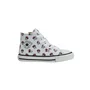 Tenis Cano Alto Baby Branco Minnie All Star