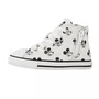 Tenis Cano Alto Branco Mickey Baby All Star