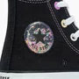 Tênis Cano Alto Chuck Taylor Preto e Orquídea All Star