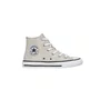 Tênis Cano Alto Kids Chuck Taylor Prata e Branco All Star