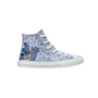 Tenis Cano Alto Lilas Stitch e Angel All Star