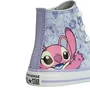 Tenis Cano Alto Lilas Stitch e Angel All Star