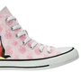 Tenis Cano Alto Rosa Branca de Neve All Star
