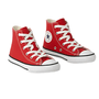 Tenis Cano Alto Vermelho Classic All Star