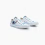 Tenis Cano Baixo Branco e Azul Stitch All Star