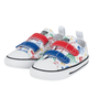 Tenis Cano Baixo Dino Colors Velcro All Star