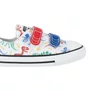 Tenis Cano Baixo Dino Colors Velcro All Star