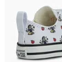 Tenis Cano Baixo Velcro Branca de Neve Baby All Star