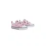Tênis Cano Baixo Velcro Rosa Brilhante All Star