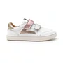 Tenis Couro Landy Rose Gold White Tip Toey Joey