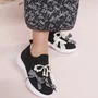 Tênis Knit Multi Laços Preto Pituchinhus