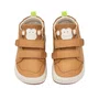 Tenis Monkey Hug Couro Hay Caramelo Tip Toey Joey