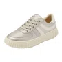 Tenis Topssin Girl Prata e Branco Gambo