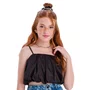 Top Cropped Alcinha Balone Vanilla