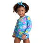 Trijunto Camiseta + Biquini Frutas Azul Dedeka