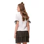 TShirt Baby Look Daily Off White Authoria