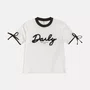 TShirt Baby Look Daily Off White Authoria