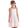 Vestido Algodão Branco Bordado Camadas Petit Cherie