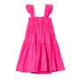 Vestido Babados Rosa Pink Neon Anime