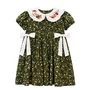 Vestido Bebê Gola Bordada Floresta Giverny Primo Bambino