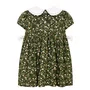 Vestido Bebê Gola Bordada Floresta Giverny Primo Bambino