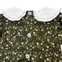 Vestido Bebê Gola Bordada Floresta Giverny Primo Bambino